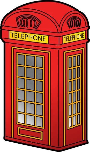 budka telefoniczna londyn rysunek